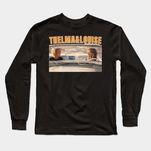 Thelma and Louise Long Sleeve T-Shirt by Kaine Ability